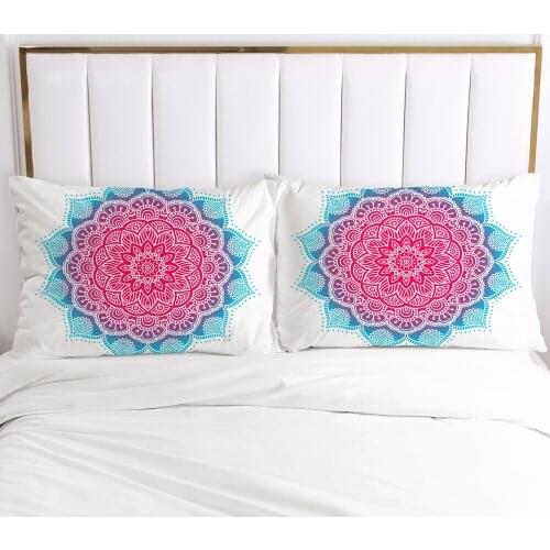 Customize 3D 2PCS Pillow Cases Decoration Throw Pillow Cover Bedding PillowCase 50x75 50x80 Home textile Bohemia Drop Ship
