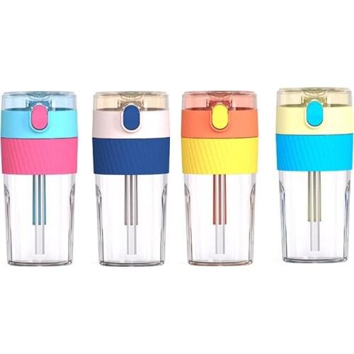 New Coffee Cup 450MLtritan Water Cup Outdoor Portable Cup Mens and Womens Coffee Cups Water Bottles