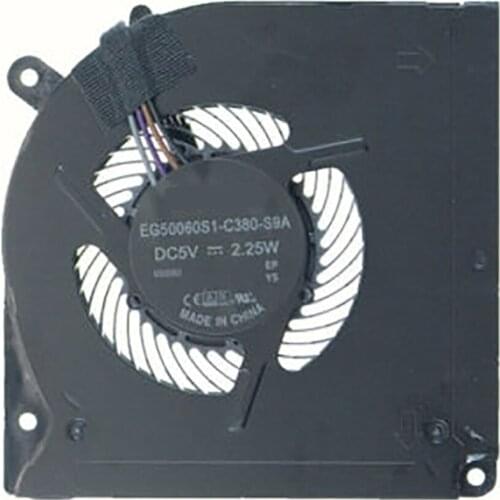 NEW cooling fan cooler For EG50060S1-C380-S9A DC 5V 2.25W THER7GK5C6-1411 GK5CN6Z 4Pin thickness 0.7cm 37 blade