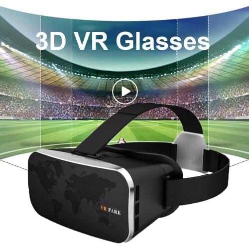 VR PARK 3D VR Glasses Wide-Angle Full Screen Virtual Reality For Smartphone Android IOS Goggles Len With Bluetooth control