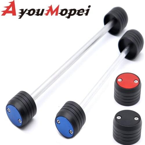 Front Rear Axle Fork Crash Sliders For YAMAHA MT-09 FZ-09 FJ-09 MT09 Tracer 900 2014-2021 Motorcycle Accessories Wheel Protector