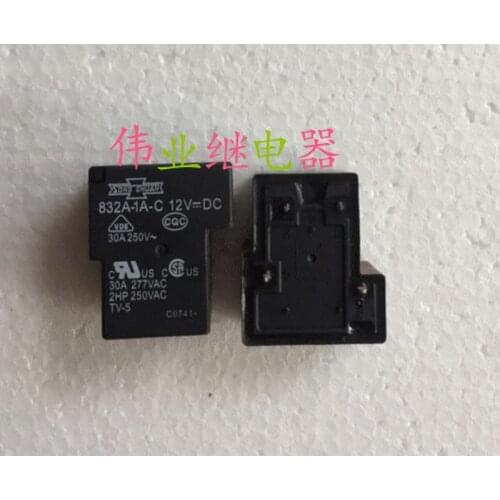 Spot 832a-1a-c 12VDC relay 832a-1a-f-c 12VDC 4-pin