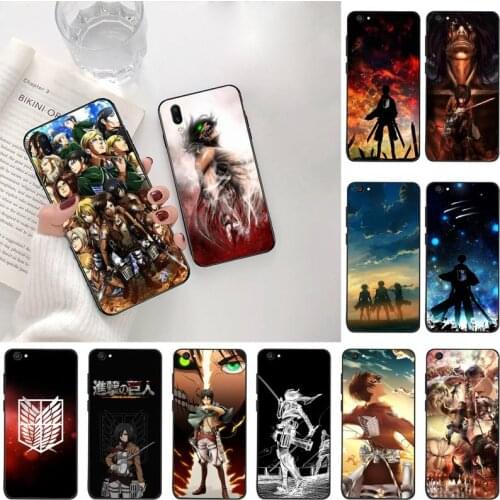 Shingeki no Kyojin Attack on Titan Phone Case For Vivo Y91c Y17 Y51 Y67 Y55 Y7s Y81S Y19 V17 vivos5