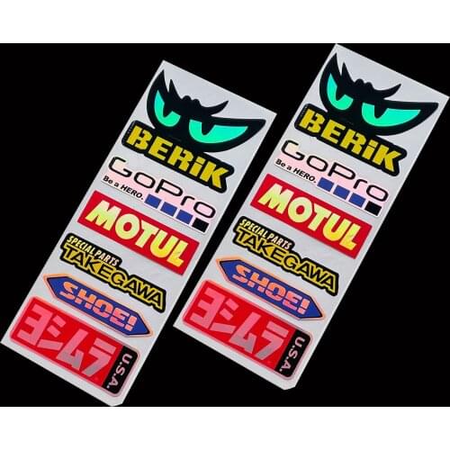 Reflective Motorcycle Side Strip Helmet Sticker Car Styling Vinyl Wheel Fender Decal for Yamaha Tmax Kawasaki Suzuki Honda BMW