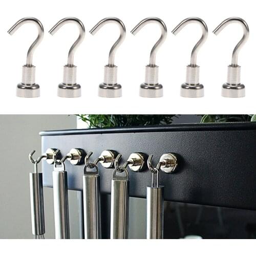 1 PC Heavy Duty Strong Magnetic Hooks for Storage and Organization Home Kitchen Accessories