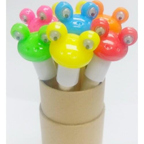 12 pc 2.2cm Frog Pencil Top 791 Cup Cake Decoration Topper Vending Birthday Party Favors Gift Novelty Pinata Bag Filler carnival
