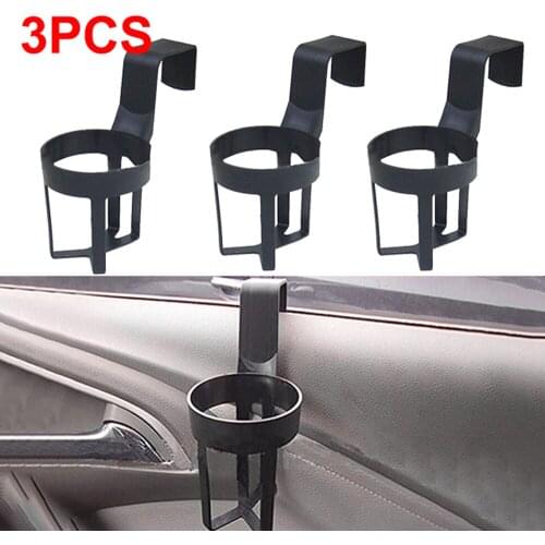 3Pcs Car Truck Rack Water Cup Holder Bottle Drink Holder Car Interior Door Window Mount Bracket Auto Drink Bottle Stand