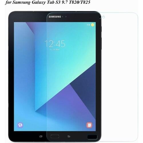 500PCS/Lot Anti Shatter Glass Film For Samsung Galaxy Tab S3 9.7 T820 T825 Tempered Glass Screen Protector