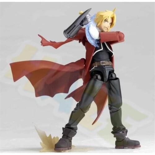 Anime Fullmetal Alchemist Edward Elric PVC Figure Model Toy 16cm New