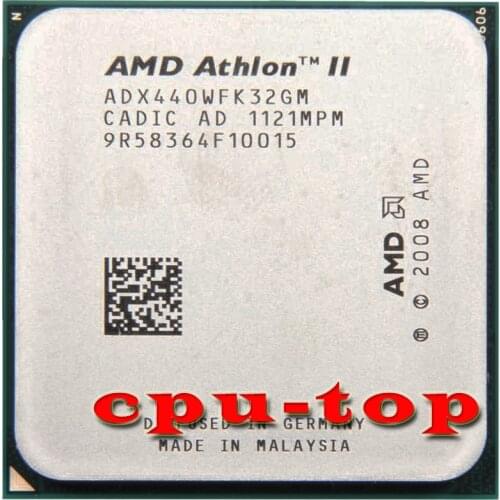 Free Shipping AMD Athlon II X3 440 3 GHz, processeur 3 cœurs, prise AM3