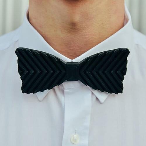 3D Lines Bow Tie Design Bowtie Kids Bowtie Funny Trendy Bowtie