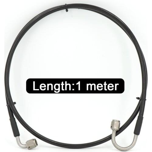 Master To Slave Cylinder Complete Stainless Clutch line With An3 Fitting For 06-15 Honda Civic Si