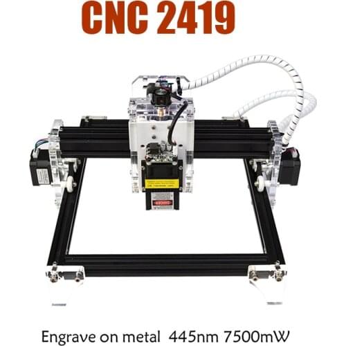 DIY Laser Engraver Machine Mini CNC 2419 With Lasers Heads 500mw/2.5W/5.5W/15W With lifting platform