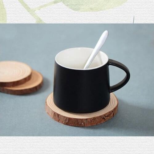 Natural Round Unfinished Wood Slices Circles With Tree Bark Log Discs DIY Crafts Wedding Party