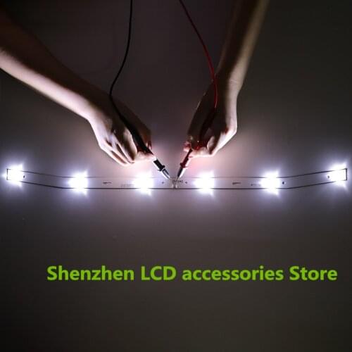 New For NUOVA LED Backlight Strip 6 leds JS-D-JP3220-061EC XS-D-JP3220-061EC E32F2000 MCPCB Aluminum 100%NEW