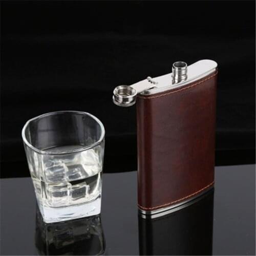 New Brand Stainless Steel Pocket Drink Whisky Flasks Alcohol Engraved Gift Steel Portable creative Hip Flask