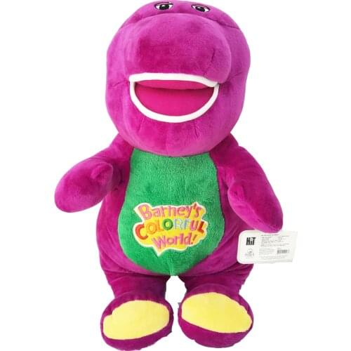 BOLAFYNIA NEW Purple dinosaur Barney doll children plush toy kid Stuffed toy Barney