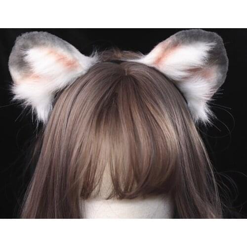 New Original Designing Mouse Fold Ears Hairbands Hairhoop Headwear Advance Sale Made in the end of May Costume Accessories