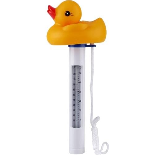 Portable Waterproof Water Thermometer Floating For Spas Swimming Pool Cartoon Mini Spas Fish Tank Aquarium Thermometer
