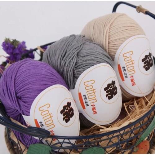 50g/ball 100% Merino wool yarn DIY Hand knitted Crochet scarf clothes Yarn Thread Autumn/winter Soft Medium-roving wool yarn