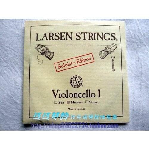 Cello string larsen soloists medium tension