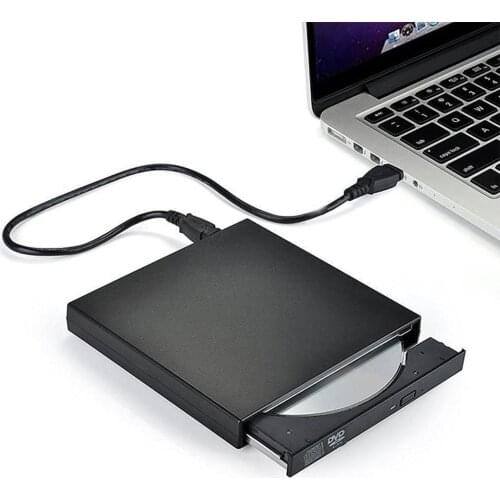 Universal USB 2.0 Portable External Ultra Speed CDROM Car CD/DVD Player Drive Car Disc Support Car MP5 Player & Laptop iMac/Air