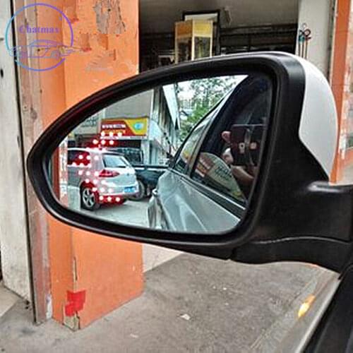 For Chevrolet Cruze 15-18 Car Left Right Side Wing Side Rearview Blue Mirror HD Glass Lens With Heated Function LED Turn Signal