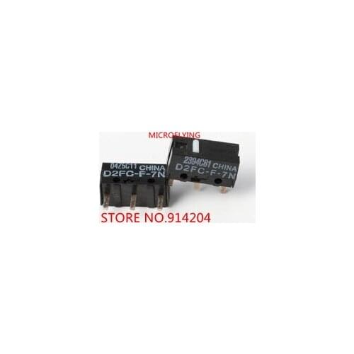 10PCS Micro Switch Microswitch D2FC-F-7N for Mouse D2F-J Microswitch Next Generation of D2FC-F-7N