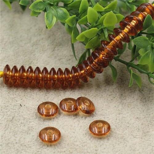 100pcs/lot Flat Round Resin Beading Spacer 8x3mm Wholesale Handmade Puzzle Loose Charm Beads DIY Jewelry Making Accessories