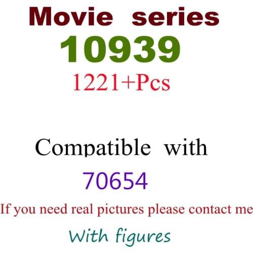 1221Pcs 10939 Building Block Toy Hero Series 70654 Assembled Building Block Childrens Toy Gifts