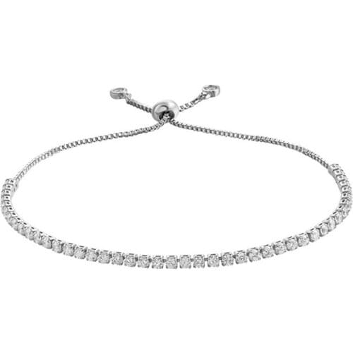 2021 Summer New Bracelet 14K Copper Plating Real Gold Bracelet Fashion Contracted Zircon Manufacturers Direct Wholesale Bracelet