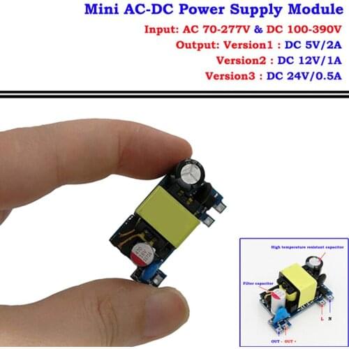 AC-DC Converter Power Supply Module AC 110V 220V 230V To 5V 12V 24V Switching
