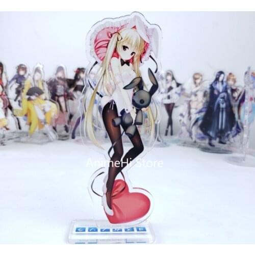 Anime Yosuga no Sora Action Figure Cosplay Toys Kasugano Haruka Sora Amatsume Akira Acrylic Figures Model Dolls 15cm