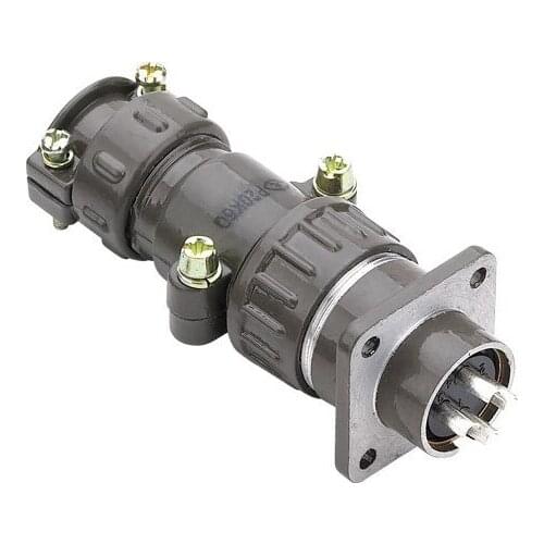 HAOGNCN Aviation Plug Socket P20K8Q P20J8A Connector Connect Plug-in Unit 4 Core Round Directly Type Correct Dress