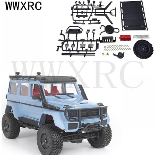 MN86K G500 Simulation Details Decoration With 20T 390 Brushed Motor for MN86 MN86K 1/12 RC Hobby Model Car Upgrade Parts