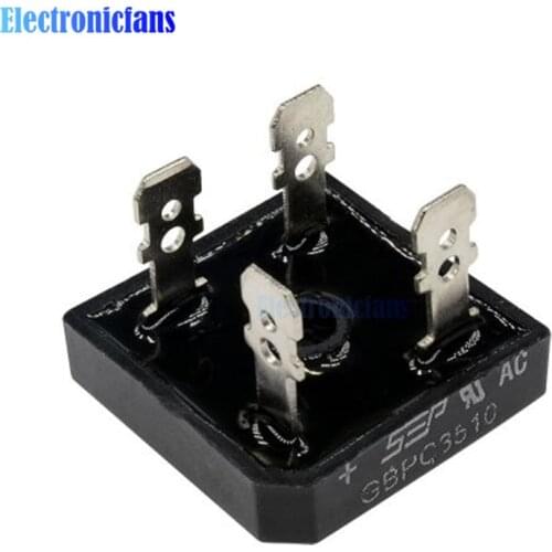 Diode Bridge Rectifier KBPC3510 35A 1000V Single Phase Bridge Rectifier KBPC3510