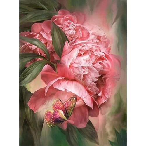 Flower arranging 5D DIY diamond Painting flowers Cross Stitch diamond embroidery mosaic diamonds wall stickers home decor vase