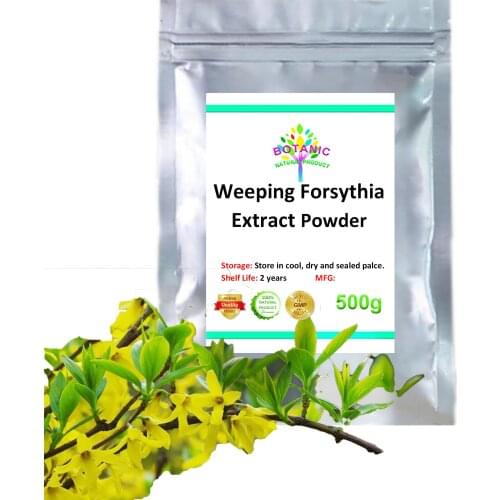 Forsythia suspensa 1. Clearing away heat and detoxifying 2. Eliminating carbuncle and dispersing knot 3. Evacuating wind heat