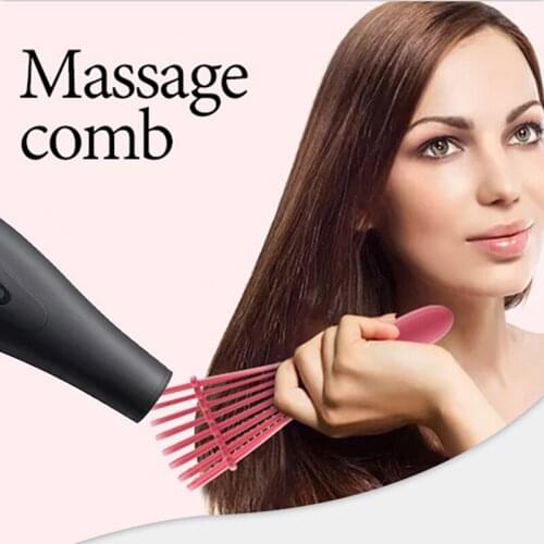 Scalp Massager Hair Comb Women Men Salon Detangling Brush Health Care Hairdressing Styling Wet Curly Hairbrush