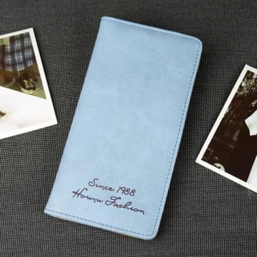 2020 new Women Clutch Fashion PU Leather Wallets Female Long Fresh Coin Purses bag girls Lady credit Cards Holder money wallet