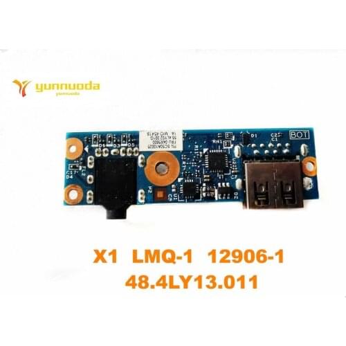 Original for Lenovo X1C USB board Audio X1 LMQ-1 12906-1 48.4LY13.011 tested good free shipping