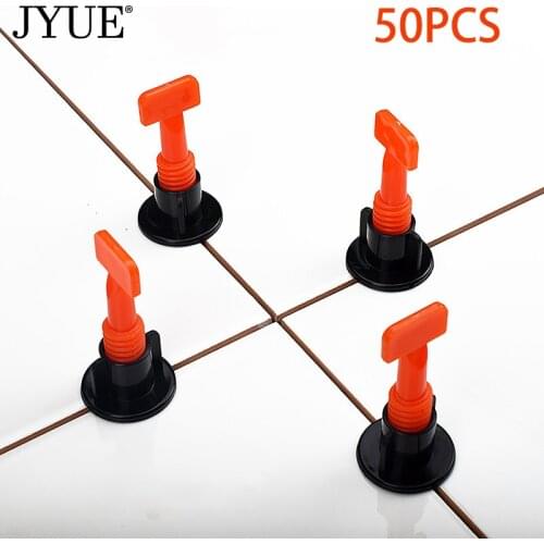 50 Pieces/et of Tile Leveling System for floor and wall tile spacer alignment locator Leveling machine locator gasket pliers