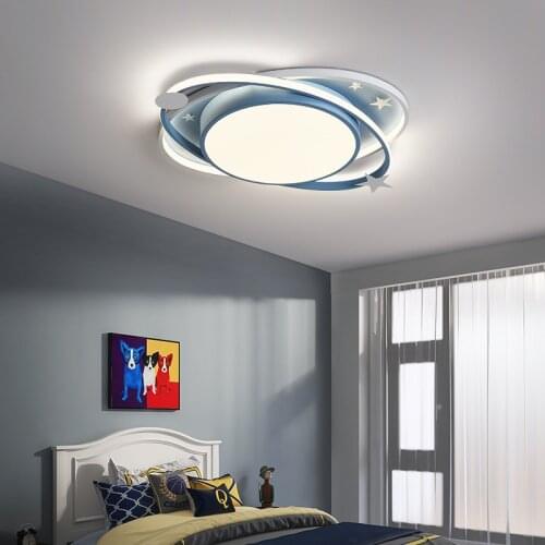 Around The Planet Cartoon Nursery Light Fixture Kids Ceiling Light For Childrens Room Girls Boys Bedroom Light Led Lighting