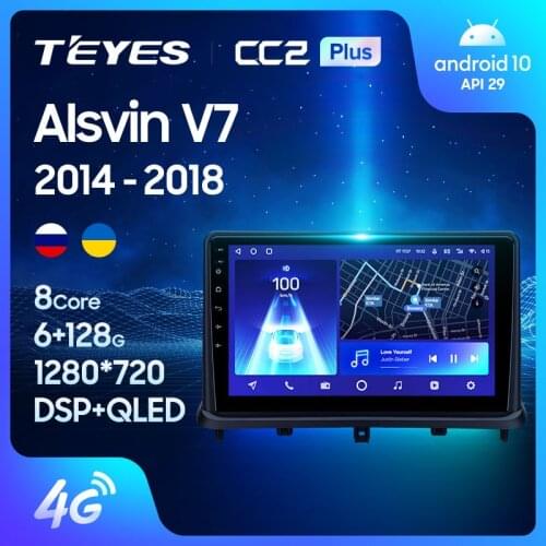 TEYES CC2L CC2 Plus For Changan Alsvin V7 2014 - 2018 Car Radio Multimedia Video Player Navigation GPS Android No 2din 2 din dvd