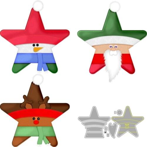 Cute Christmas Themed Layering Die Cut Frames For Card Making Card Stencil Dies Embossing die