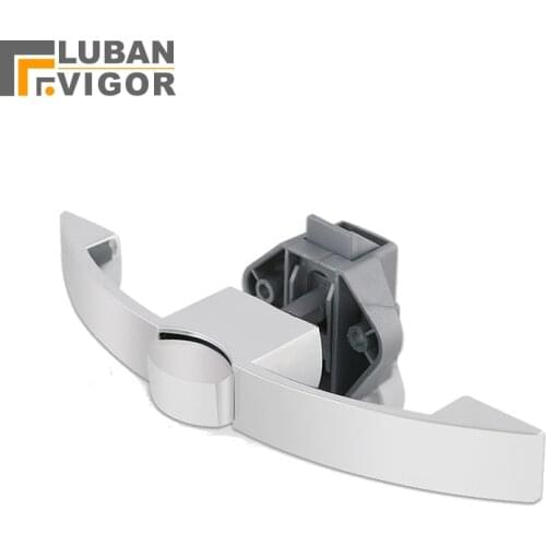 Arc handle button lock,Trailer camp RV Furniture Hanging cabinet Door handle lock,furniture Hardware