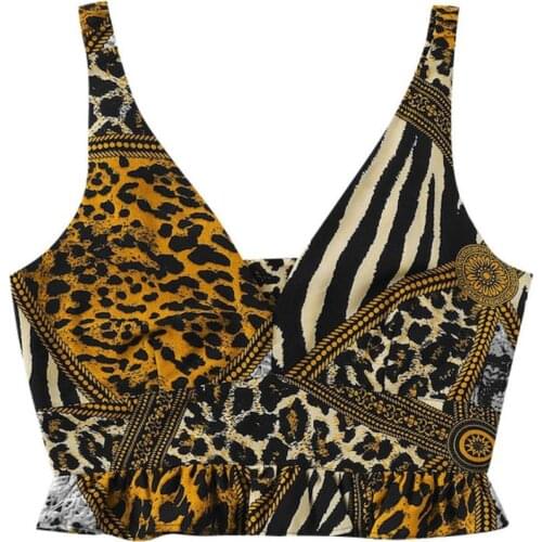 Woman Summer Sexy Cropped Tops Women Ruffles V-Collar Sleeveless Tank Night Club Slim Tube Tunic Tops For Women,Girls