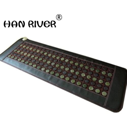 220V New product! korea heating jade mat jade mattress tourmaline mat Tourmaline jade massager Thermal Jade Mattress 50*150CM