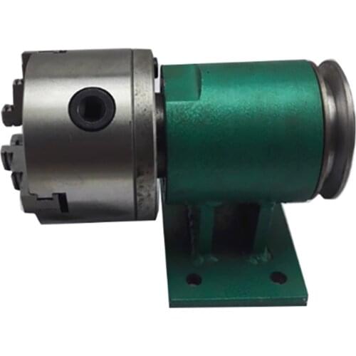 80/100 Lathe Spindle Assembly with Flange Connection Plate Transition Plate 80/100 Spindle Three-jaw Four-jaw Chuck