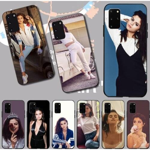 PENGHUWAN Selena Gomez Customer High Quality Phone Case for Samsung S20 plus Ultra S6 S7 edge S8 S9 plus S10 5G
